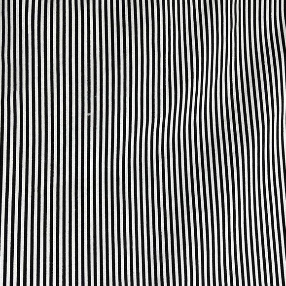 Get Lucky Womens Button Down Shirt Striped Small Embroidered Cards Black Small - Picture 6 of 15